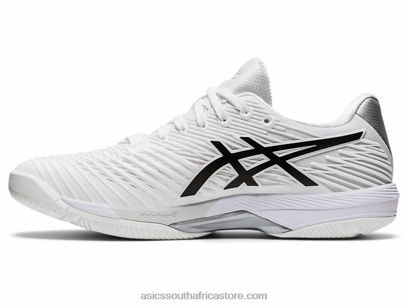 Men Asics Solution Speed FF 2 LH4X0590 White/Black