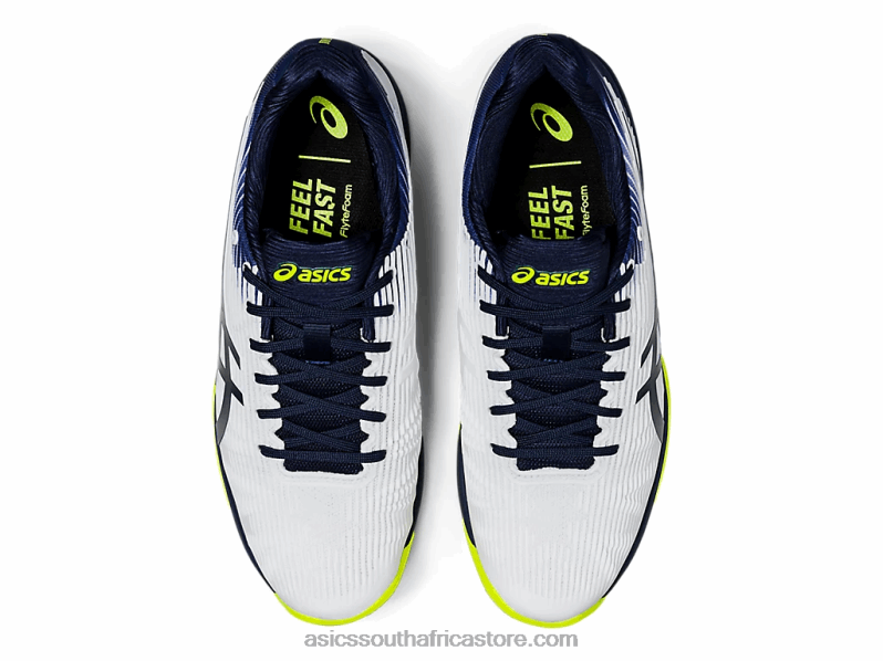 Men Asics Solution Speed FF LH4X02068 White/Peacoat