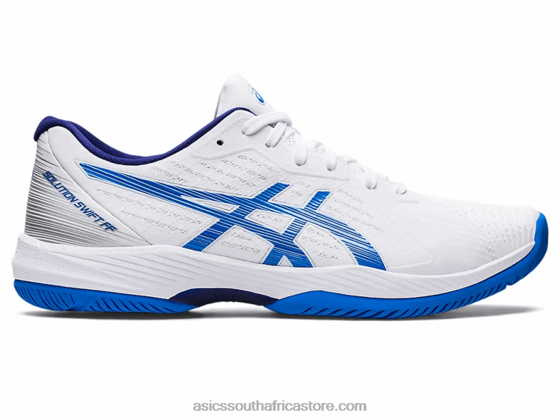 Men Asics Solution Swift FF LH4X01130 White/Electric Blue