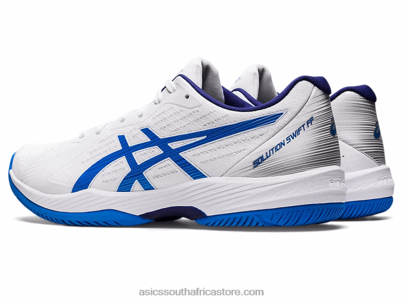 Men Asics Solution Swift FF LH4X01130 White/Electric Blue