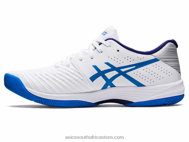 Men Asics Solution Swift FF LH4X01130 White/Electric Blue