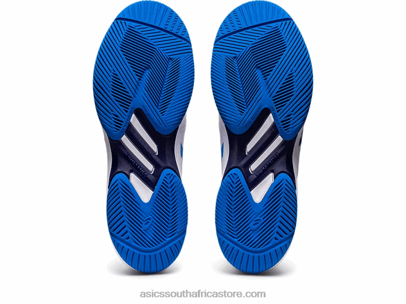 Men Asics Solution Swift FF LH4X01130 White/Electric Blue