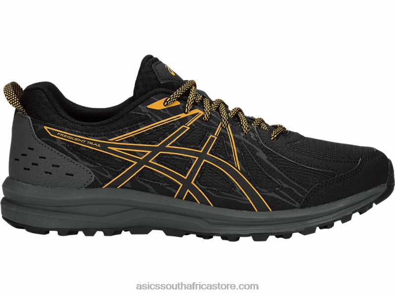 Men Asics Frequent Trail LH4X0659 Black