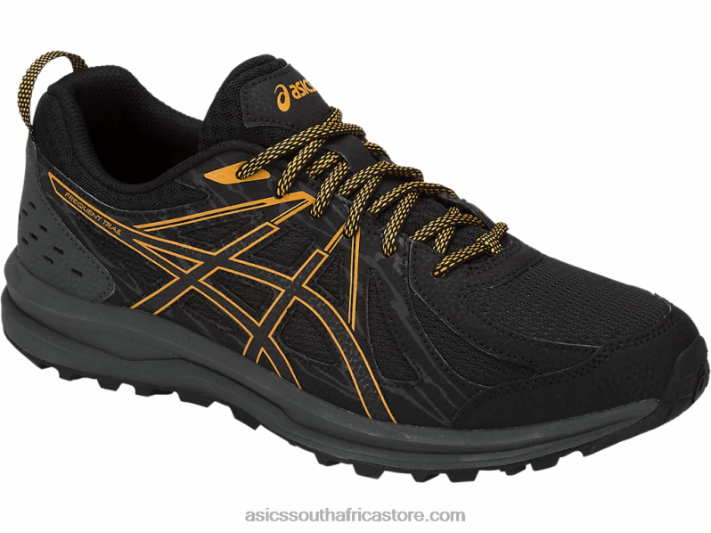Men Asics Frequent Trail LH4X0659 Black
