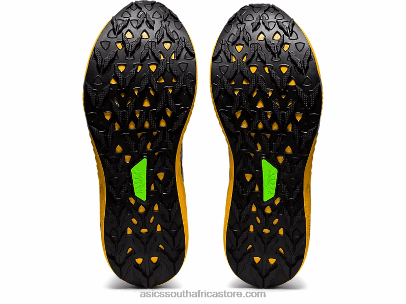 Men Asics Fuji Lite 2 LH4X01866 Monaco Blue/Sunflower