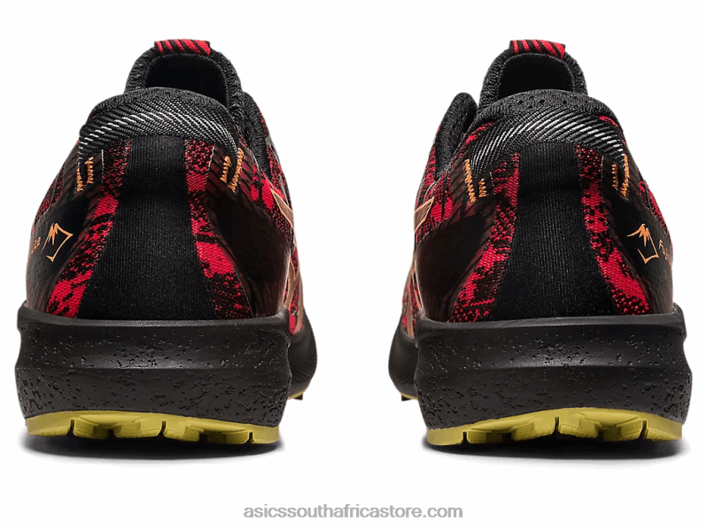 Men Asics Fuji Lite 3 LH4X0620 Electric Red/Black