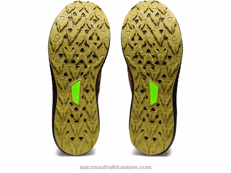 Men Asics Fuji Lite 3 LH4X0620 Electric Red/Black