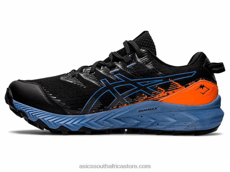 Men Asics Gel-Trabuco 10 Gtx LH4X01152 Black/Blue Harmony