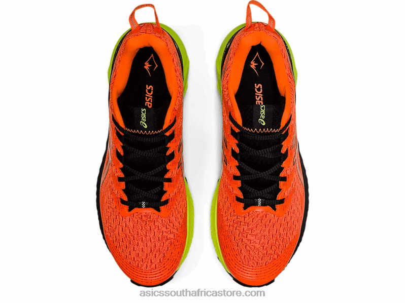 Men Asics Gel-Trabuco 10 LH4X01456 Shocking Orange/Black