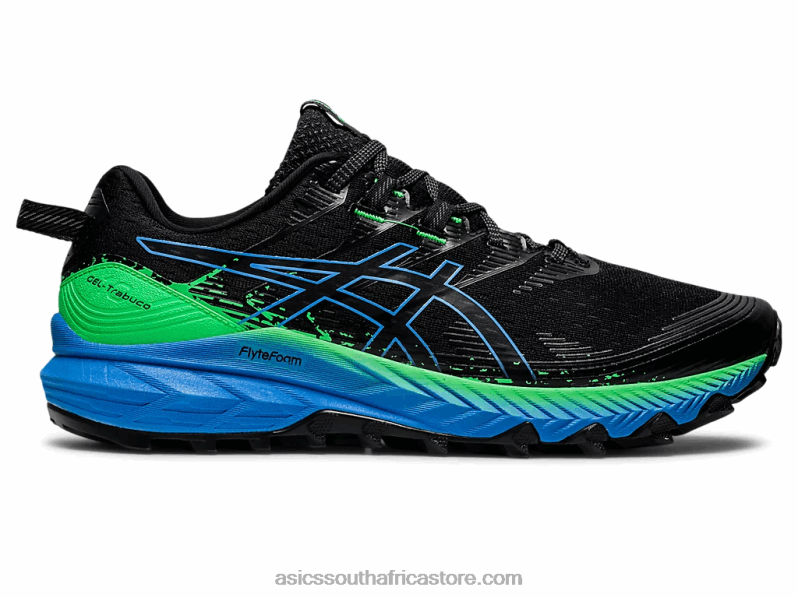 Men Asics Gel-Trabuco 10 LH4X0959 Black/Blue Coast