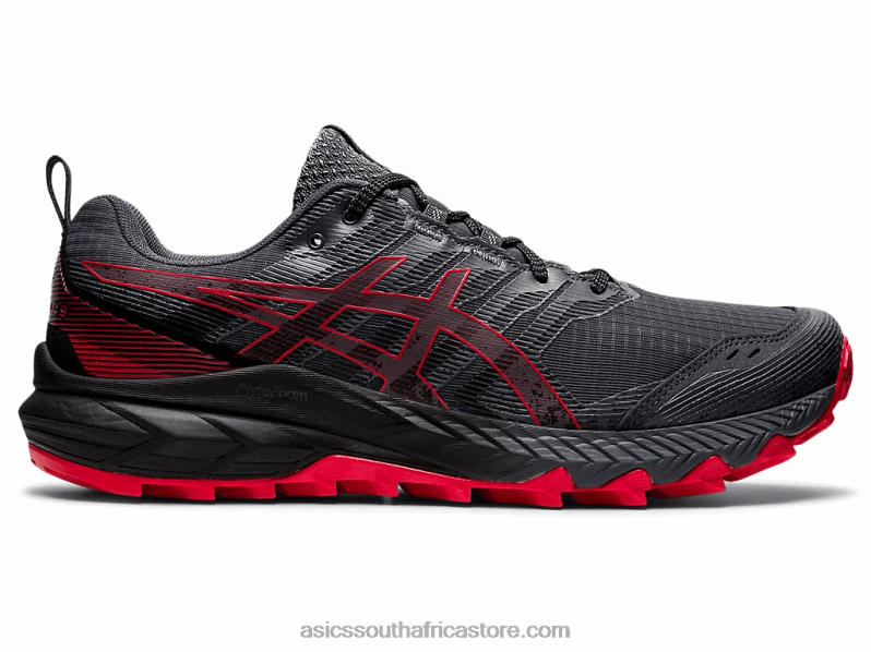 Men Asics Gel-Trabuco 9 LH4X0670 Carrier Grey/Electric Red