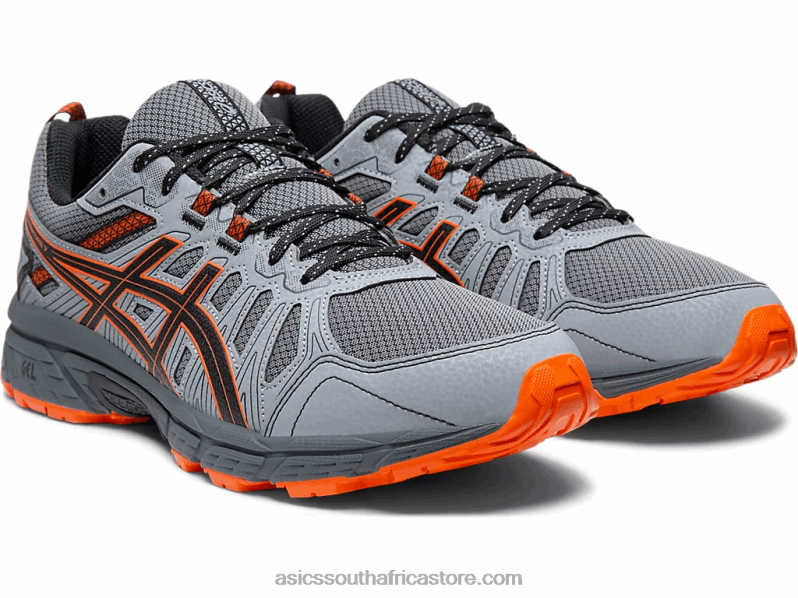 Men Asics Gel-Venture 7 Extra Wide LH4X02110 Carrier Grey/Habanero