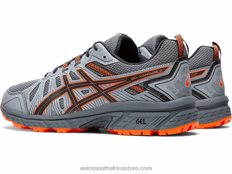 Men Asics Gel-Venture 7 Extra Wide LH4X02110 Carrier Grey/Habanero