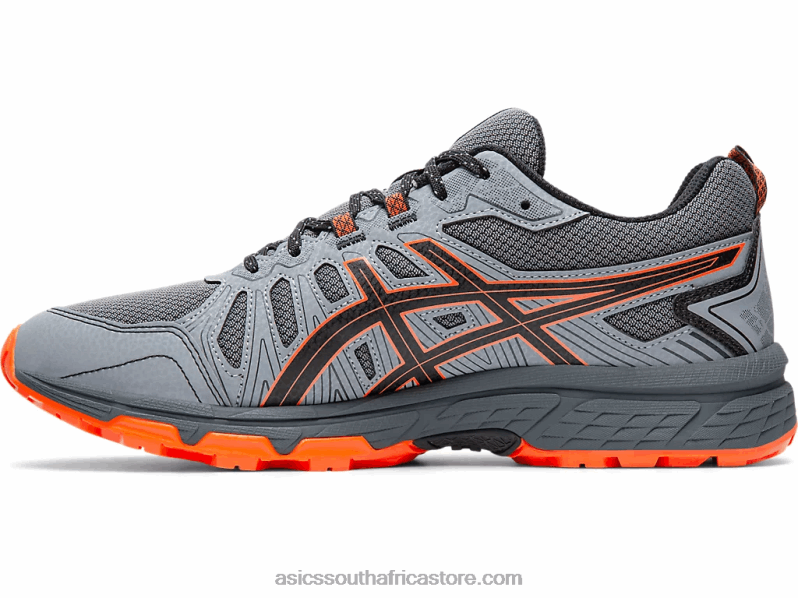 Men Asics Gel-Venture 7 Extra Wide LH4X02110 Carrier Grey/Habanero