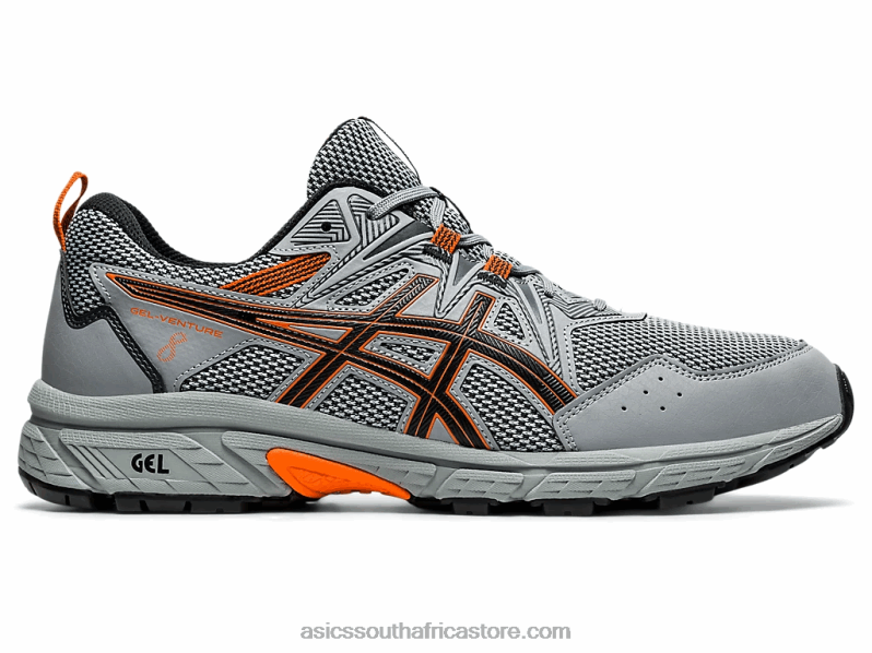 Men Asics Gel-Venture 8 Extra Wide LH4X01556 Sheet Rock/Habanero