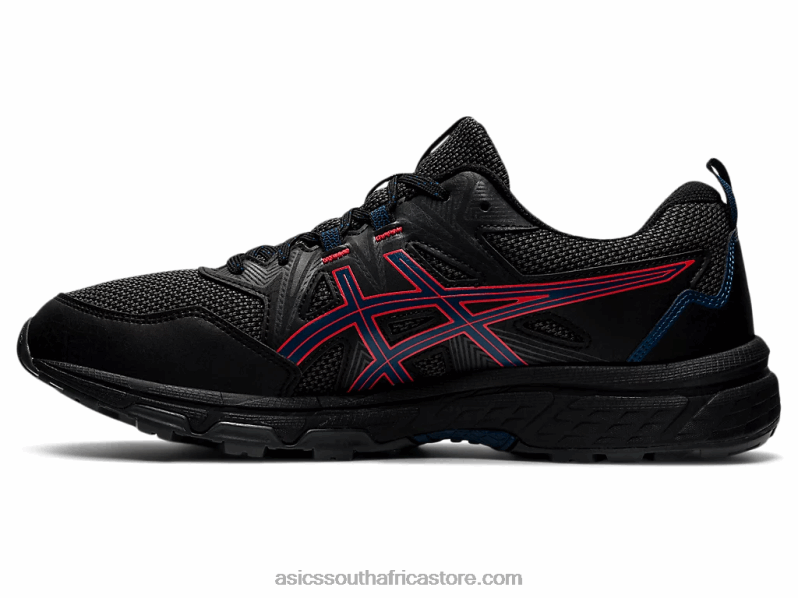 Men Asics Gel-Venture 8 LH4X01488 Black/Fiery Red