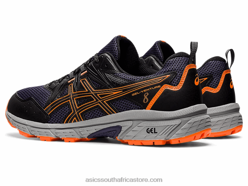 Men Asics Gel-Venture 8 LH4X01490 Black/Shocking Orange