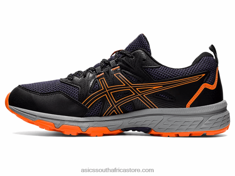 Men Asics Gel-Venture 8 LH4X01490 Black/Shocking Orange
