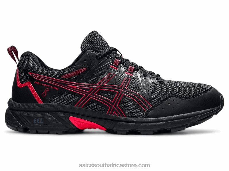 Men Asics Gel-Venture 8 LH4X01621 Black/Electric Red