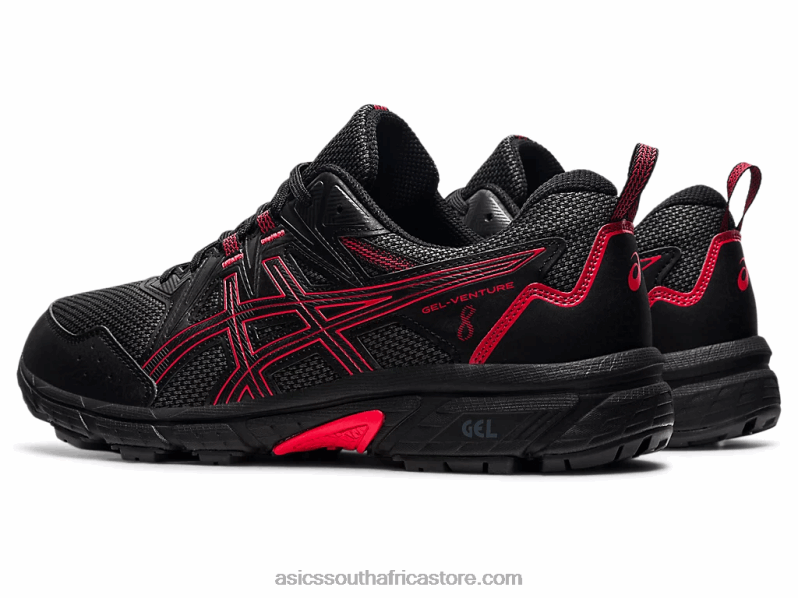 Men Asics Gel-Venture 8 LH4X01621 Black/Electric Red