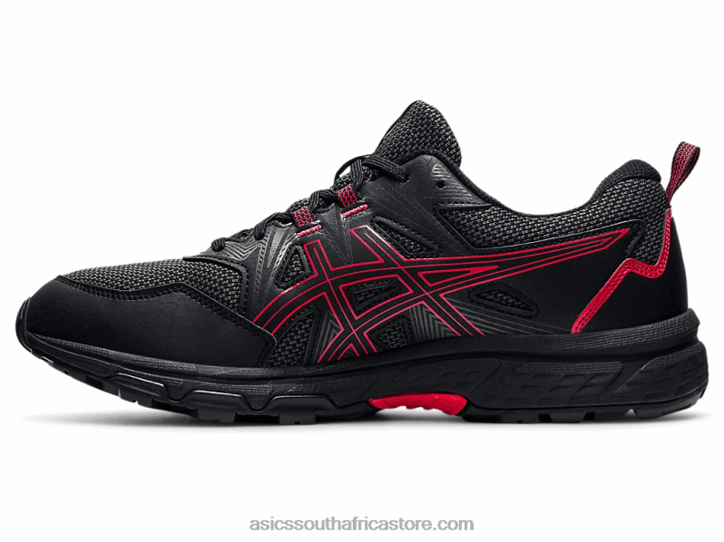 Men Asics Gel-Venture 8 LH4X01621 Black/Electric Red