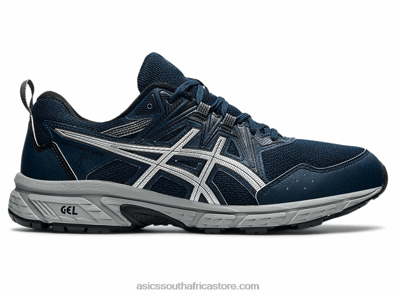 Men Asics Gel-Venture 8 LH4X01765 French Blue/Pure Silver