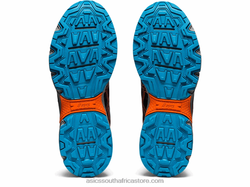 Men Asics Gel-Venture 8 LH4X01898 Black/Marigold Orange