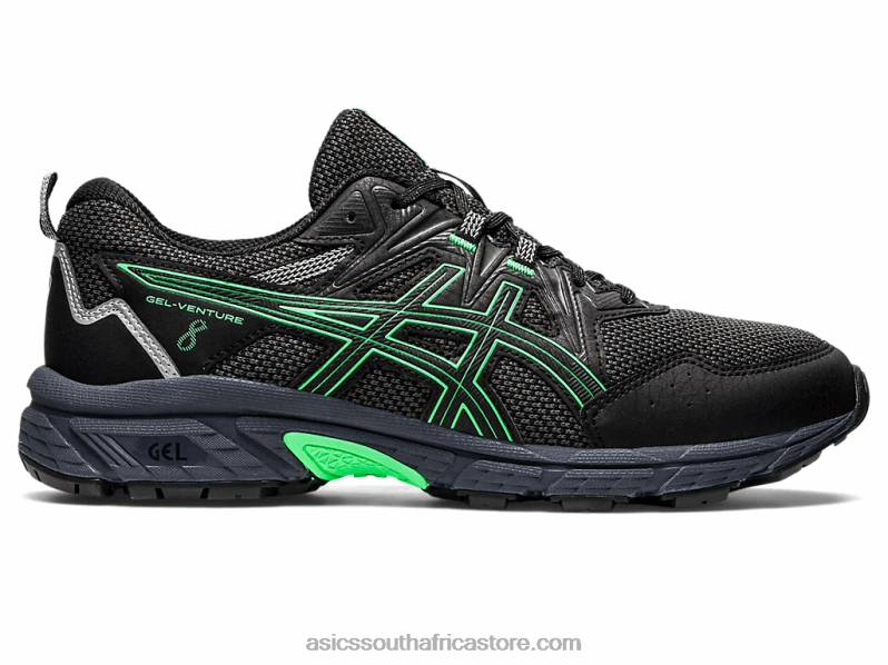 Men Asics Gel-Venture 8 LH4X0947 Black/New Leaf