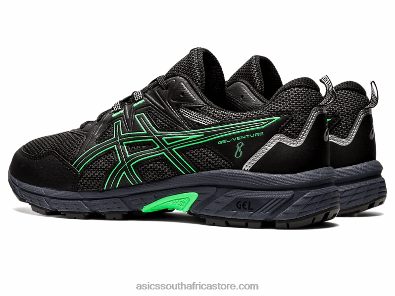 Men Asics Gel-Venture 8 LH4X0947 Black/New Leaf