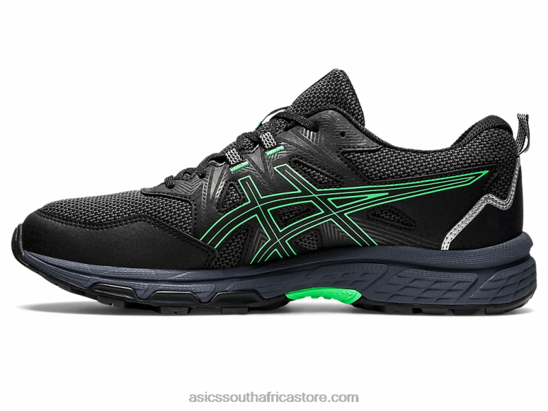 Men Asics Gel-Venture 8 LH4X0947 Black/New Leaf