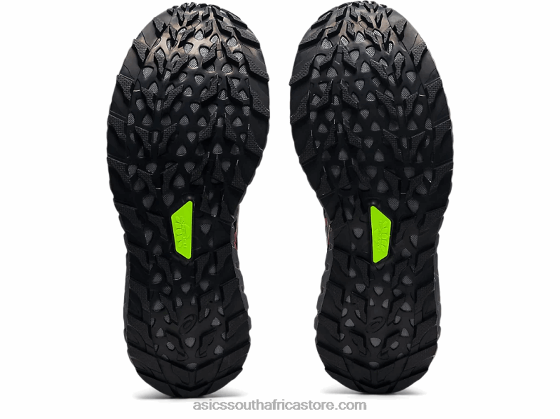 Men Asics Trabuco Max LH4X01862 Black/Electric Red