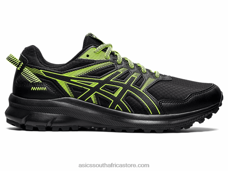 Men Asics Trail Scout 2 LH4X01535 Black/Hazard Green
