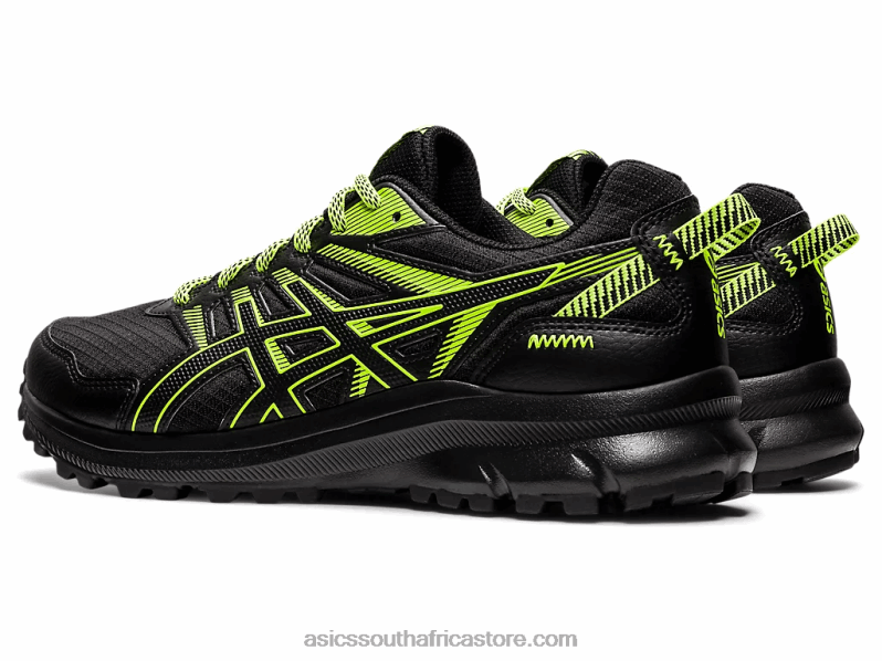 Men Asics Trail Scout 2 LH4X01535 Black/Hazard Green