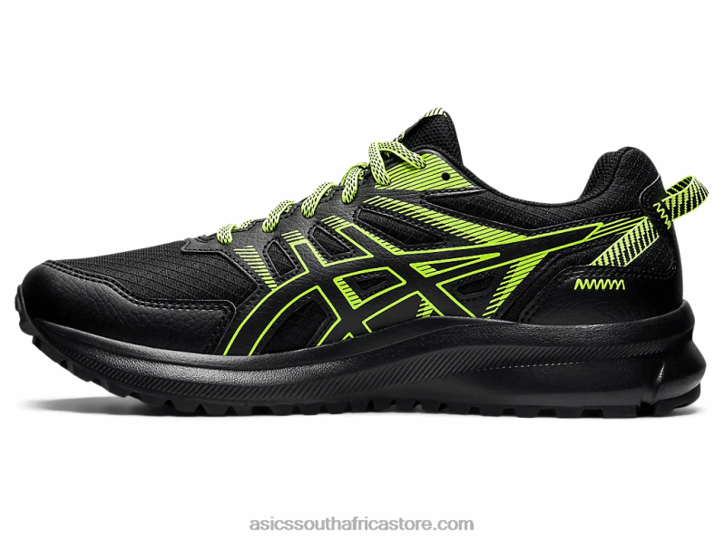 Men Asics Trail Scout 2 LH4X01535 Black/Hazard Green