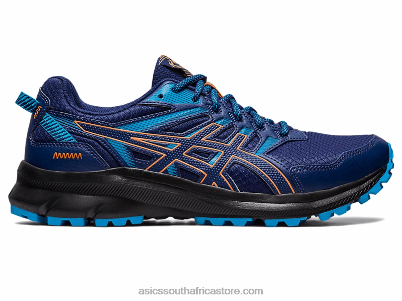 Men Asics Trail Scout 2 LH4X0385 Indigo Blue/Island Blue