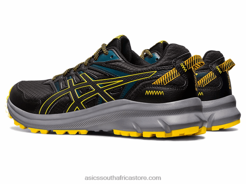 Men Asics Trail Scout 2 LH4X0408 Black/Golden Yellow