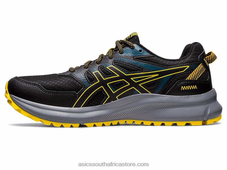 Men Asics Trail Scout 2 LH4X0408 Black/Golden Yellow