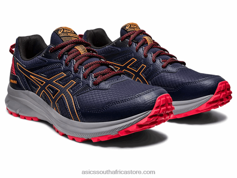 Men Asics Trail Scout 2 LH4X0427 Midnight/Sun Peach