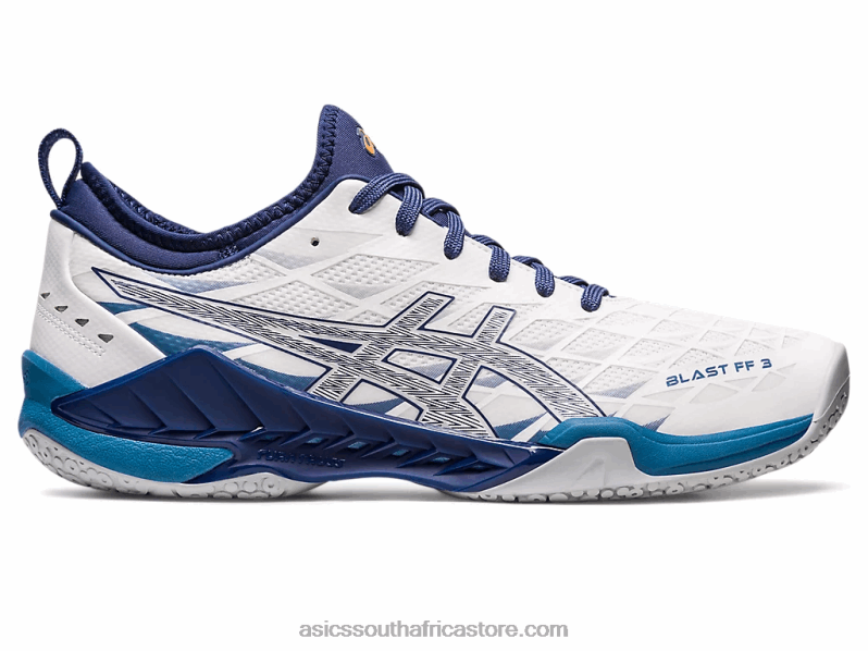 Men Asics Blast FF 3 LH4X01134 White/Deep Ocean