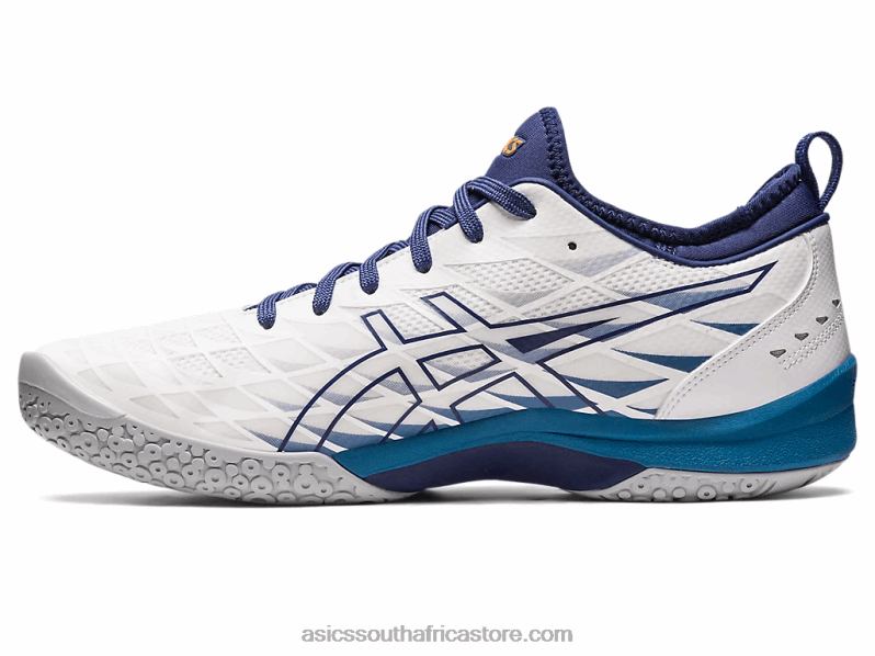 Men Asics Blast FF 3 LH4X01134 White/Deep Ocean