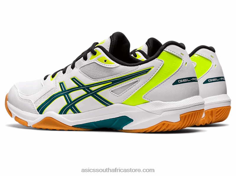 Men Asics Gel-Rocket 10 LH4X01131 White/Velvet Pine