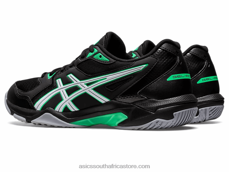 Men Asics Gel-Rocket 10 LH4X01150 Black/New Leaf