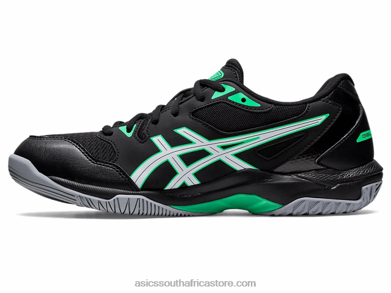 Men Asics Gel-Rocket 10 LH4X01150 Black/New Leaf