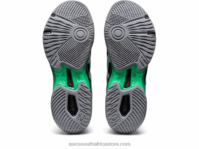 Men Asics Gel-Rocket 10 LH4X01150 Black/New Leaf