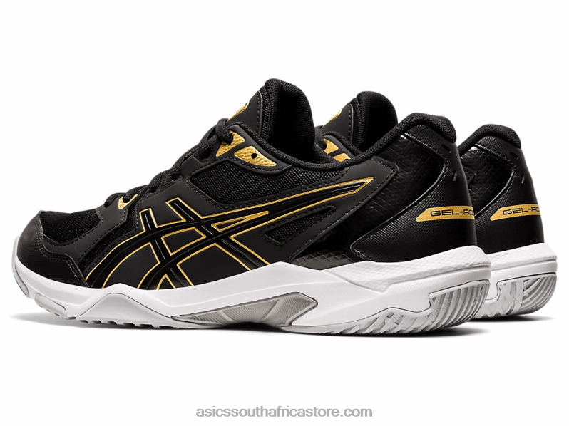 Men Asics Gel-Rocket 10 LH4X01888 Black/Pure Gold