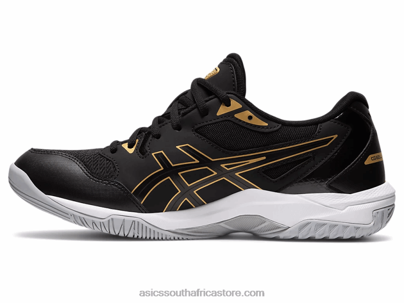Men Asics Gel-Rocket 10 LH4X01888 Black/Pure Gold