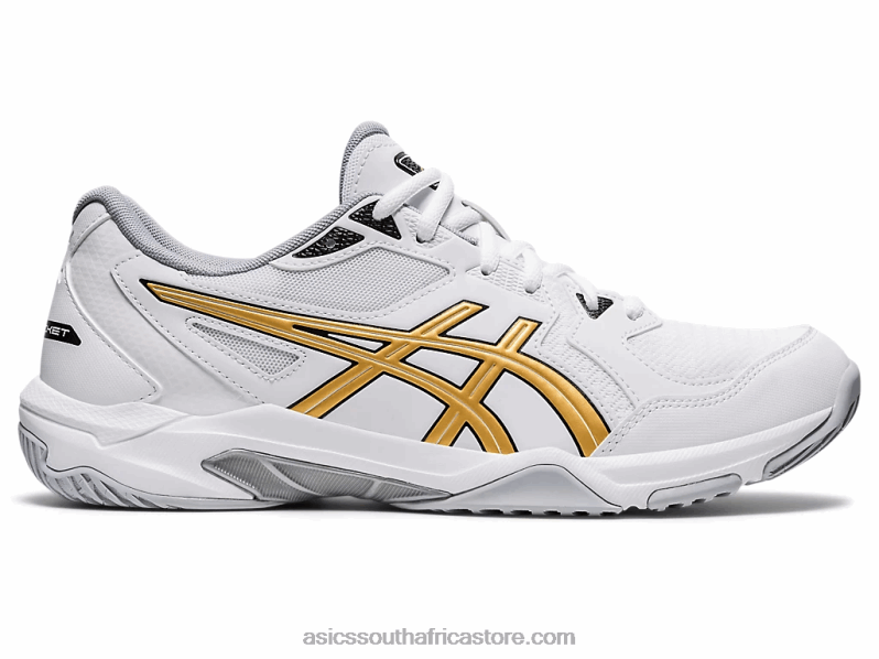 Men Asics Gel-Rocket 10 LH4X01890 White/Pure Gold