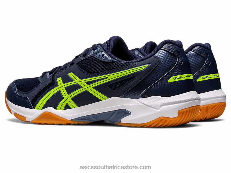Men Asics Gel-Rocket 10 LH4X0407 Midnight/Hazard Green