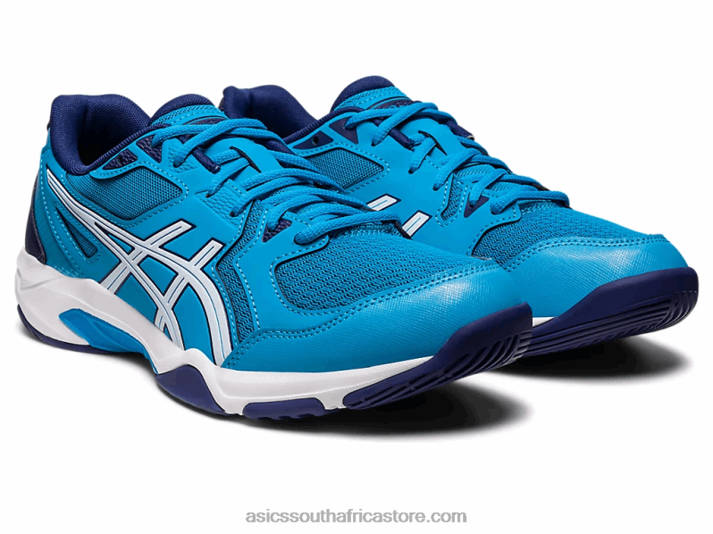 Men Asics Gel-Rocket 10 LH4X0461 Island Blue/White