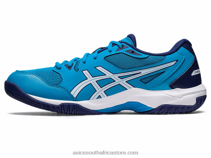 Men Asics Gel-Rocket 10 LH4X0461 Island Blue/White